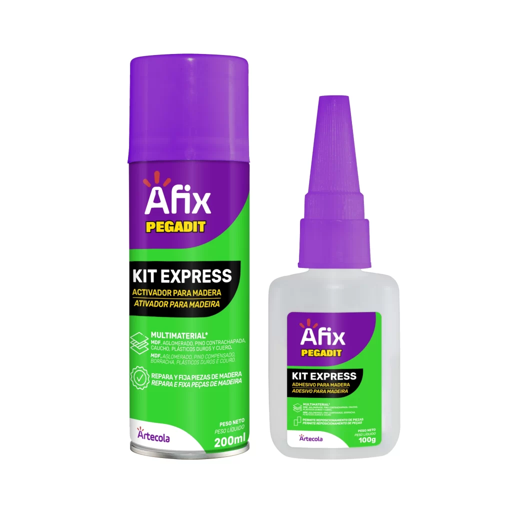 Pegante Afix Kit Express