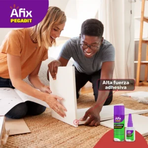 Pegante Afix Kit Express + Activador | Adhesivo para Carpintería