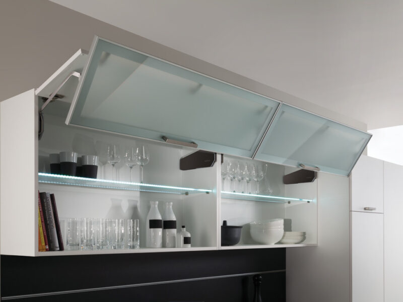 Puertas doble de cocina con brazo Free Fold