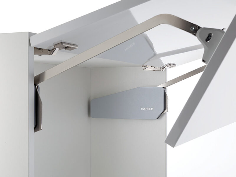 Brazo Free Fold para puertas dobles