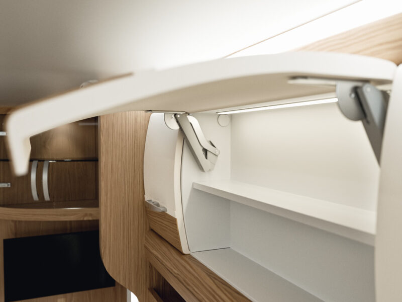 Brazo Free Fold para cocinas