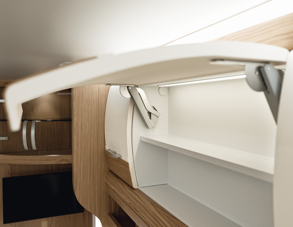 Brazo Free Fold para cocinas