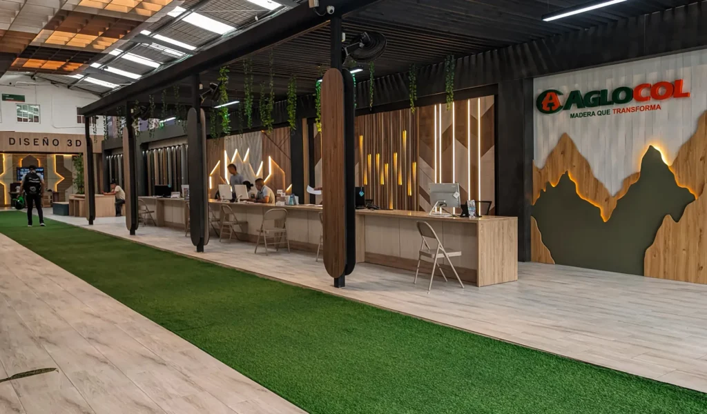 Showroom de Aglocol sede Principal Calle 17