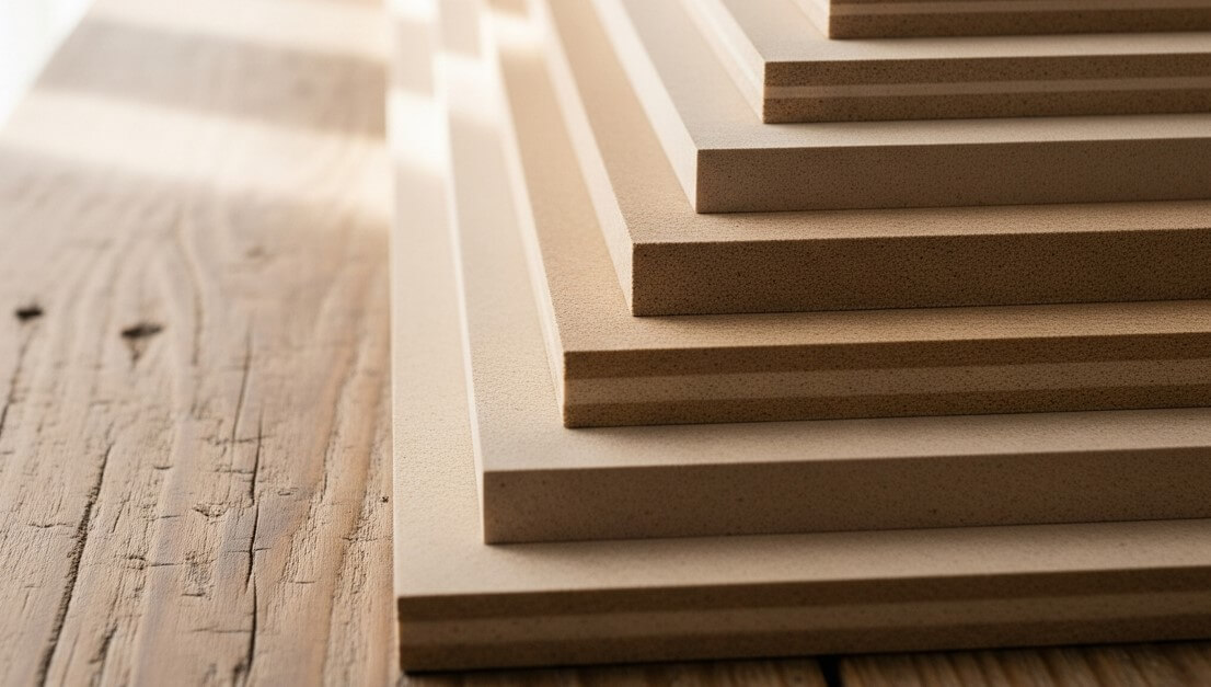 MDF de 3mm a 32mm