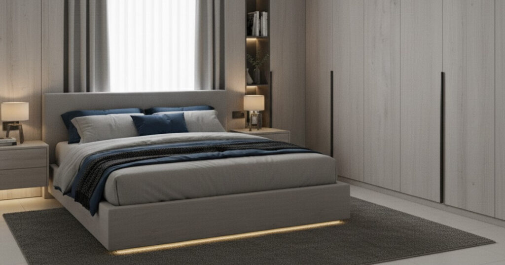 Tablero Melaminico en Cali Habitación con luces LED