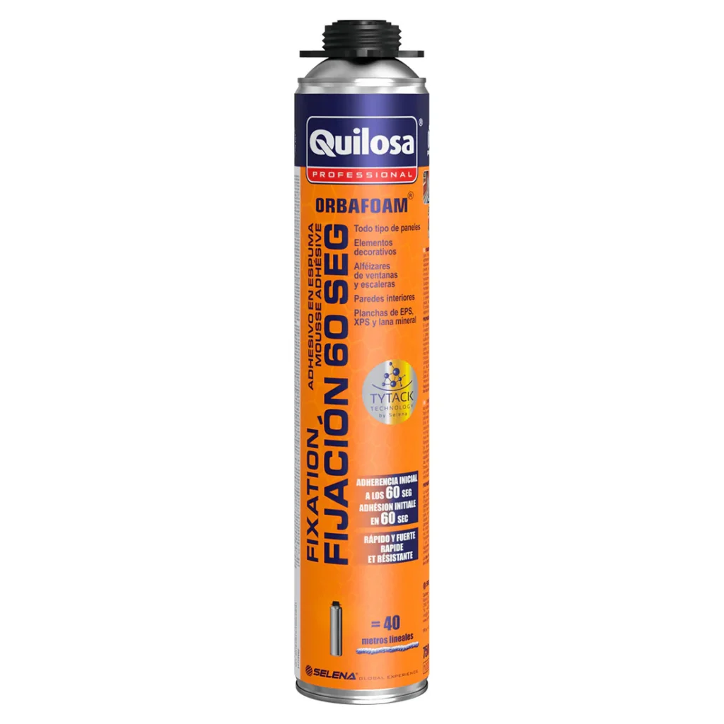 Pegante Espuma Fijacion 60 Segundos Quilosa