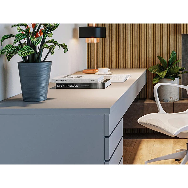 ambiente Melamina Rh Cinza Cobalto Duratex Aglocol