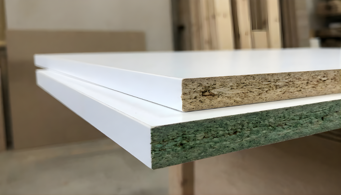 cuándo usar melamina RH