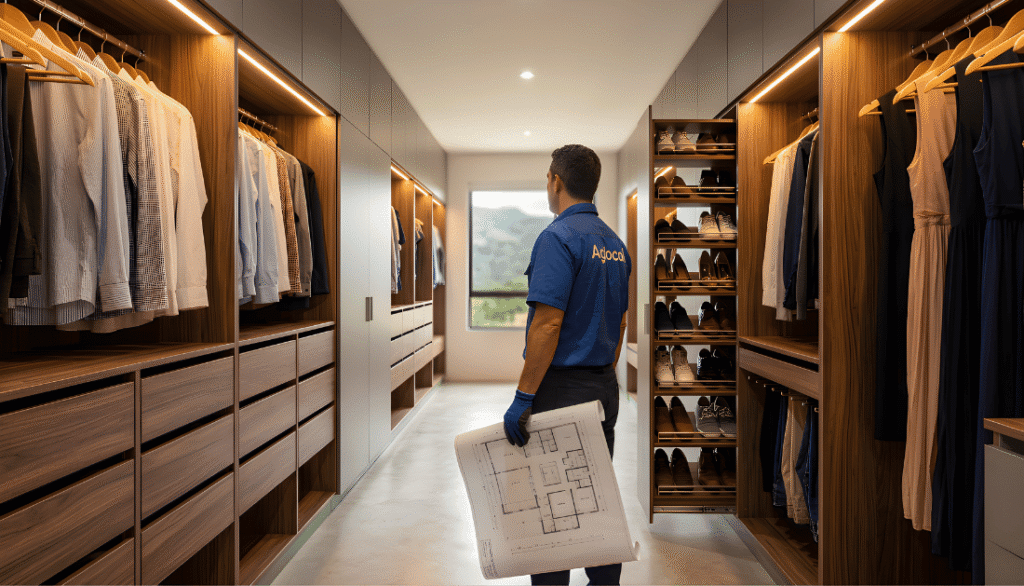 Closet walk-in