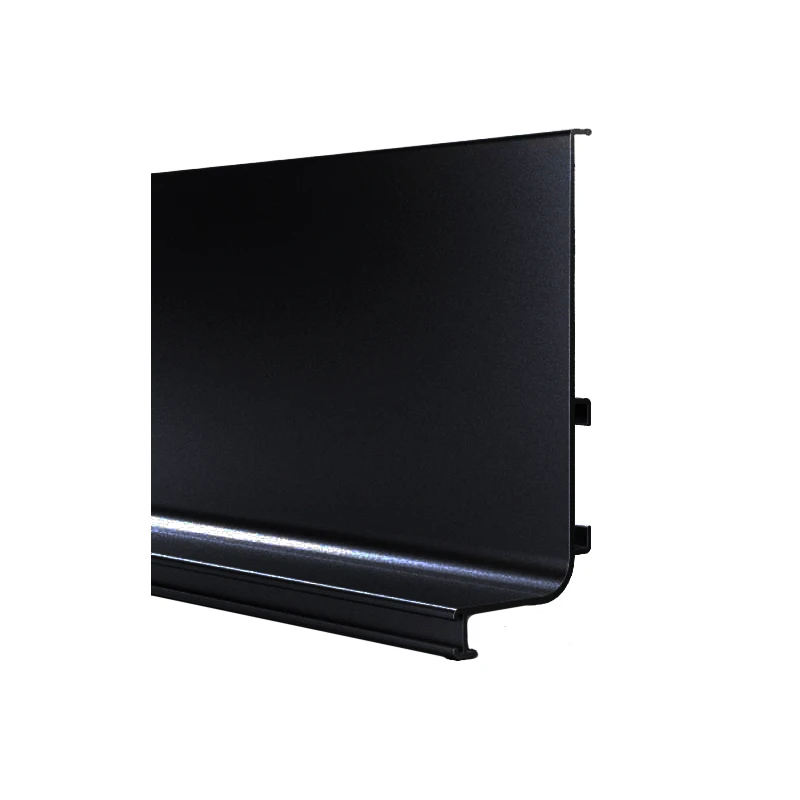 Perfil-Gola-Superior-Negro Perfil Gola Superior Negro 3 Metros para Muebles de Madera - Imagen 1