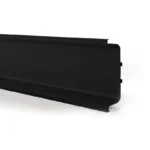 Perfil Gola Medio Negro 3m para Cocina