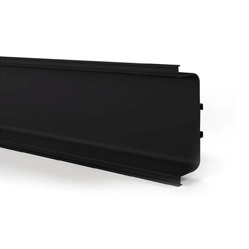 perfil-gola-medio-negro Perfil Gola Medio Negro 3m para Cocina