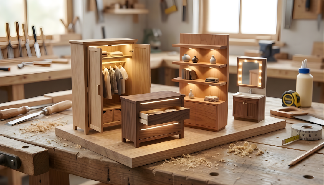 iluminación LED en muebles