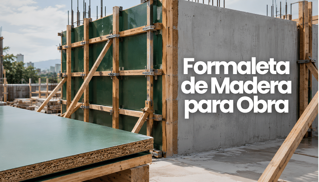 Formaleta de Madera para Obra